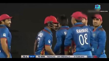 Rashid Khan 7 wickets for 18 runs