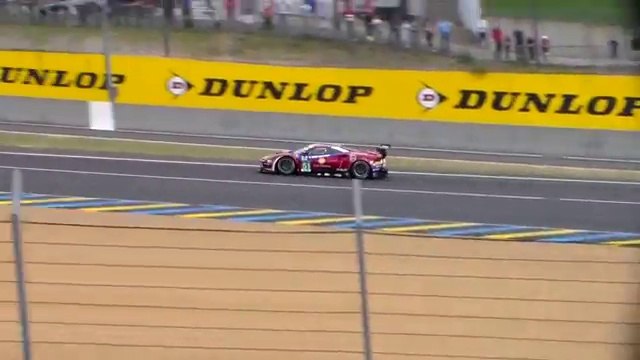 JOURNEE TEST 24 HEURES DU MANS 2017 ferrari 488 gte#51 et#71