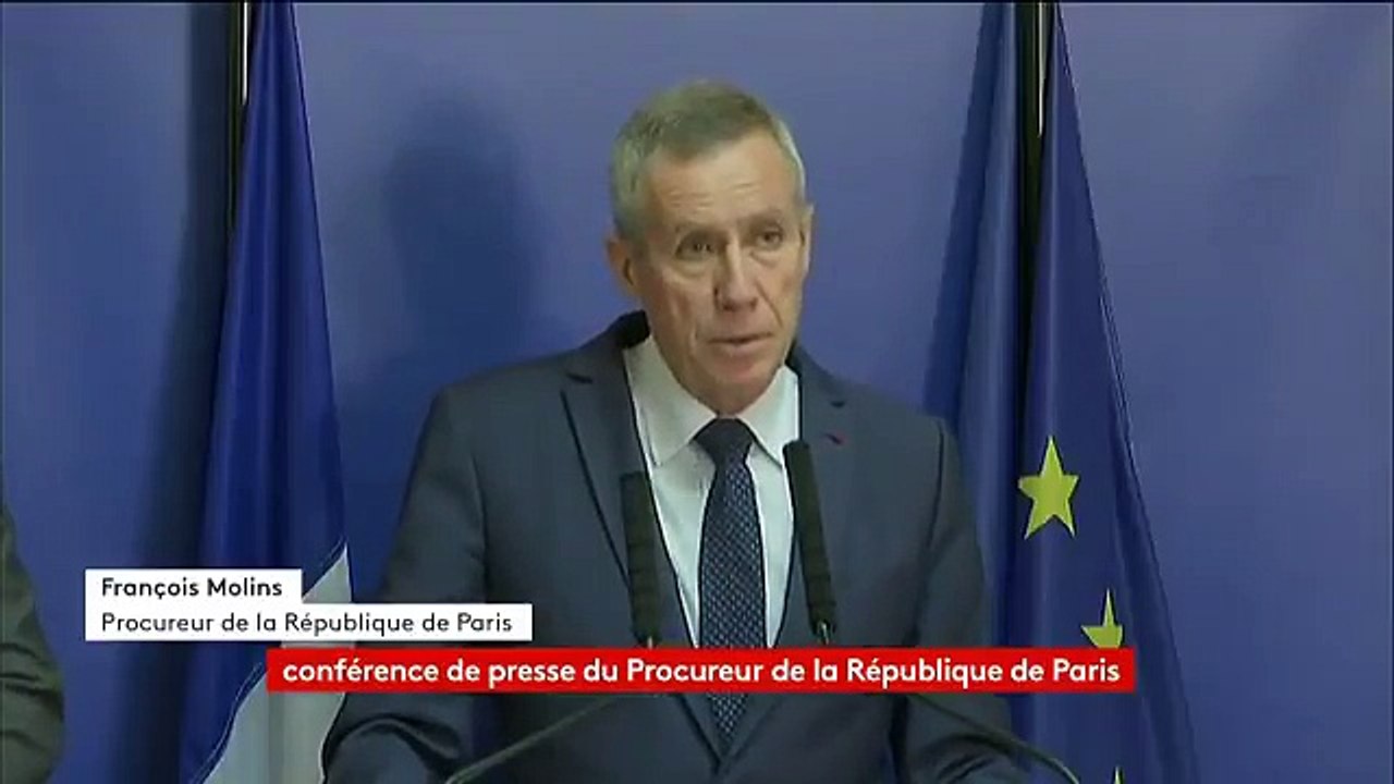 Regardez le Procureur de Paris qui vient de révéler plusieurs infos sur l'agresseur de policiers à Notre Dame