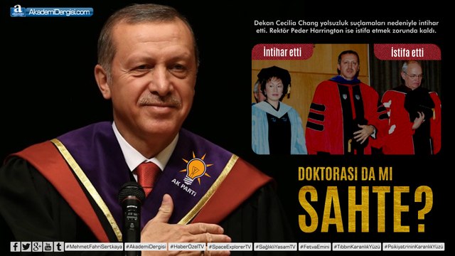 KESİNLEŞTİ, DİPLOMA DA SAHTE | Recep Tayyip Erdoğan'ın üniversite diplomasının sahte olmadığı hala ispat edilemedi | Akademi Dergisi