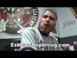 robert garcia: you can't make a rooster from two chickens - EsNews boxing