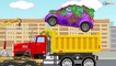 Kids Cartoon - The Yellow Tow Truck helps Cars Frinds - Cars & Trucks Cartoons for Children