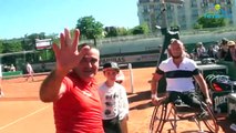 Roland-Garros 2017 - Le bonheur de Stéphane Houdet et Nicolas Peifer après leur victoire en finale !