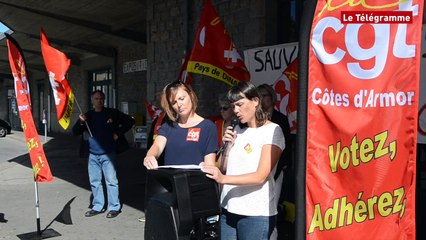 Dinan. Mobilisation contre la fermeture de la boutique SNCF