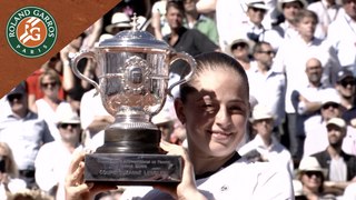 Roland-Garros 2017 : L'émotion de la gagnante, Jelena Ostapenko