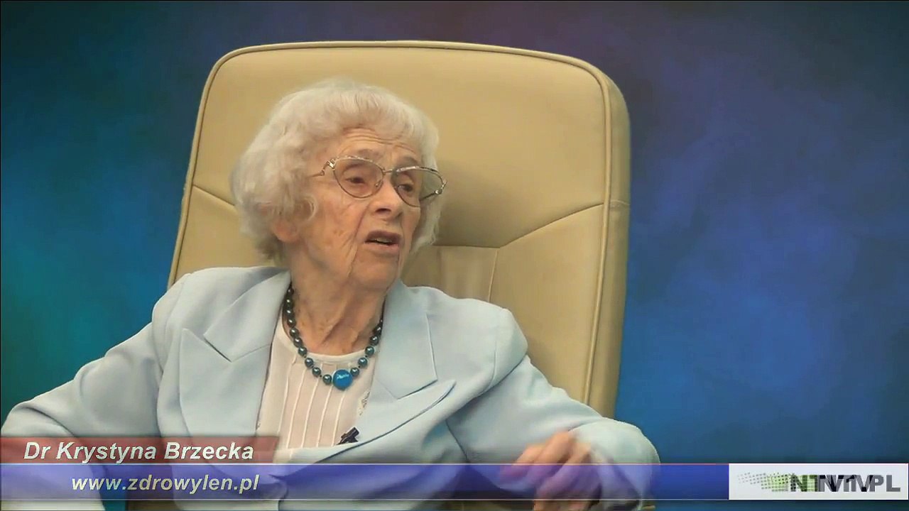 Dr Krystyna Brzecka - Olej Lniany a Zdrowie PL