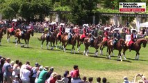 VIDEO. Poitiers. La Garde Républicaine au parc de Blossac
