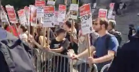 March Against Sharia Met by Counter Protesters in NYC