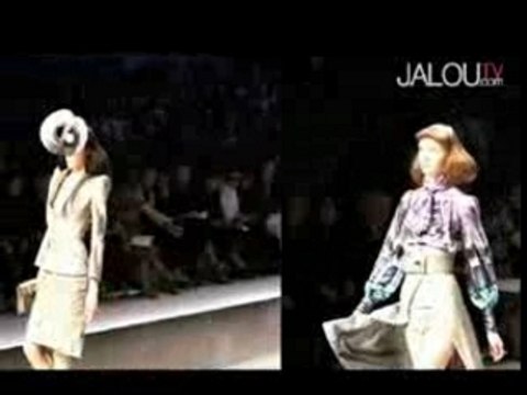 Défilé Alexander McQueen Printemps été 2008