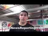 boxing standout abraham lopez got sick speed EsNews