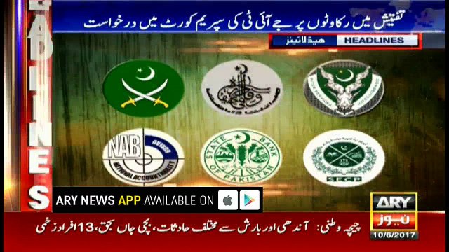 Headlines 2200 10th June 2017