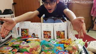 My Son's Garangao Haul | Trick or Treat Candy Crush | Ramadan 2017