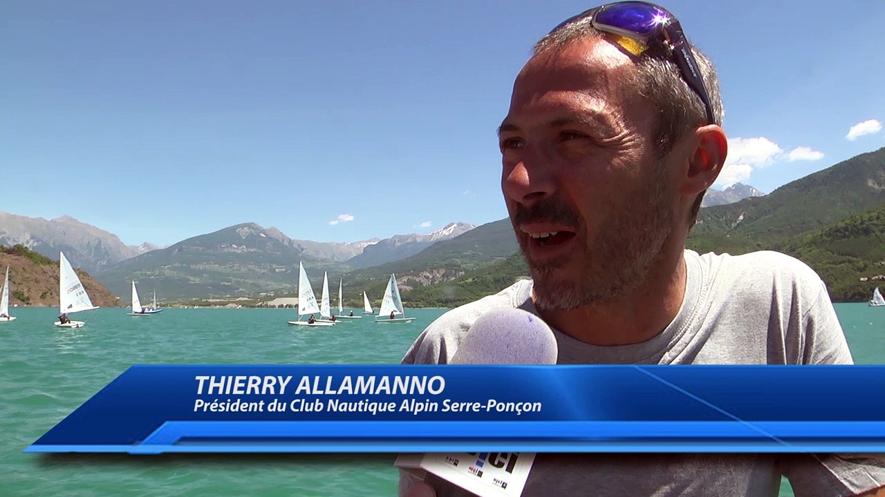 Hautes-Alpes : Serre-Ponçon sous les voiles  pour les épreuves finales régionales de la Coupe de la Ligue
