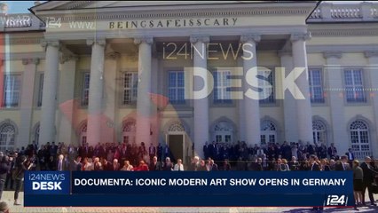 i24NEWS DESK | Documenta: Iconic modern art show opens in Germany | Saturday, June 10th 2017