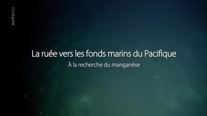 La ruée vers les fonds marins du Pacifique -  A la recherche du manganese