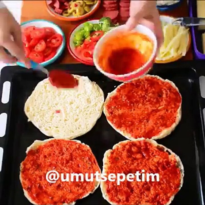 bazlamadan piza