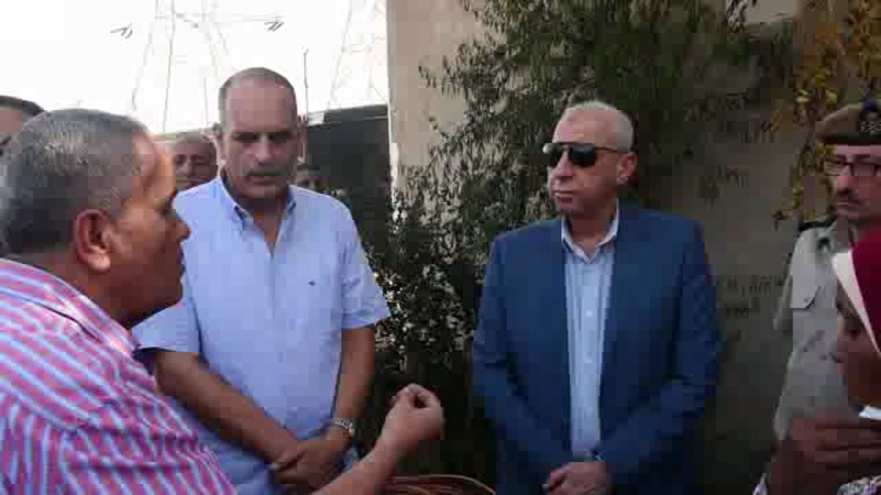 محافظ أسوان يتابع جهود إصلاح محطة كهرباء كرم الديب