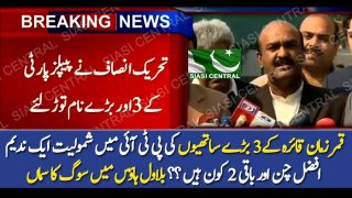 Nadeem Afzal Chan and 2 More Leaders Of PPP Joins PTI