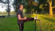 How To Hamstring Stretch ☯ Stretching Basics for Taiji Chuan ~ Tai Chi