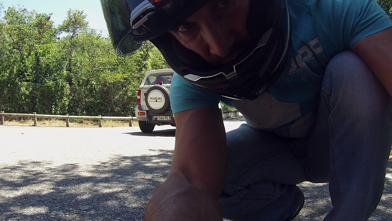 Montée du col de l'Espigoulier. Temps de référence : 8m20s