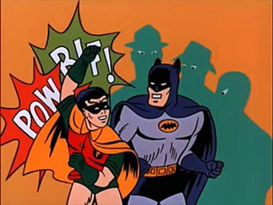 Solo para Rockeros - Batman Theme 1966 - 1968 Opening and Closing With Snippets