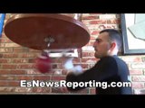 vanes martirosyan working speed bag is in top shape - EsNews Boxing