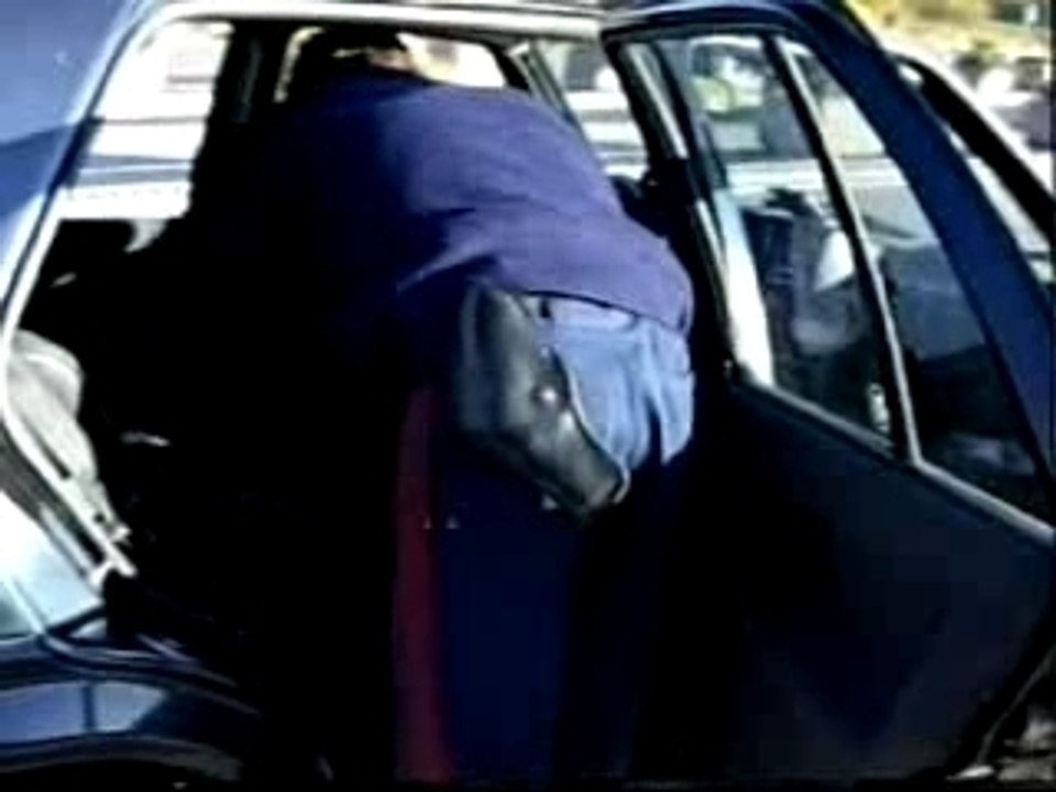 les douaniers sur l'autoroute