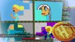 Pixel Painters with Jenny Disney Theme Songs~!! Minecraft Hypixel Server Minigame
