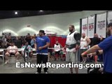 Strong Man Contest lifting CRAZY weights with one hand - EsNews Boxing