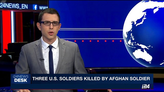 i24NEWS DESK | Three US soldiers killed by afghan soldier | Saturday, June 10th 2017