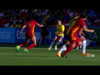 Seleção Feminina: melhores momentos de Espanha 1 x 2 Brasil