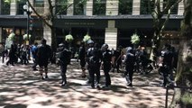 Seattle Police Break Up Fight Between Anti-Sharia Law Protesters, Counter Protesters