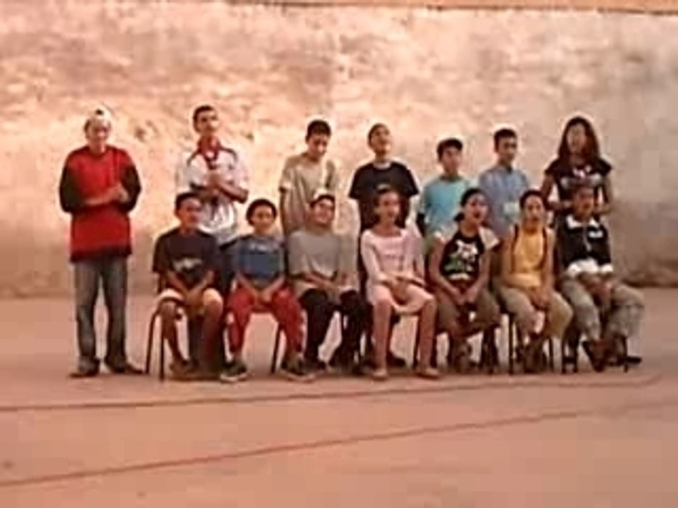 Chant d'ouverture des rencontres (suite)