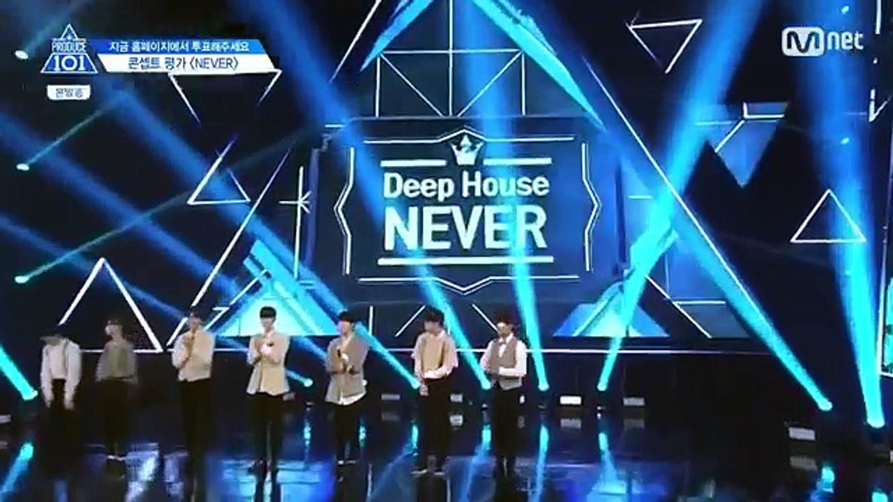 [SUB ESP] [Produce 101 S2] EP9 Concept Evaluation - Team "Never" (1/3)
