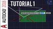 Autocad 2018 tutorial for beginners - interface introduction