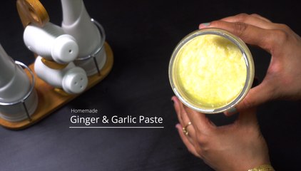 Ginger and Garlic Paste (Homemade)  | Cook With Fariha