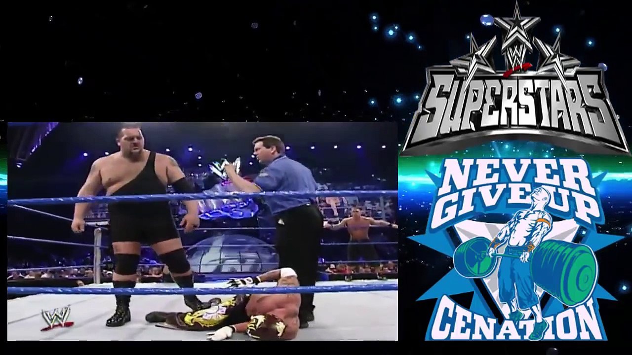 WWE John Cena and Rey Mysterio Vs Big Show and Chavo WWE Smackdown 236 #Berry3