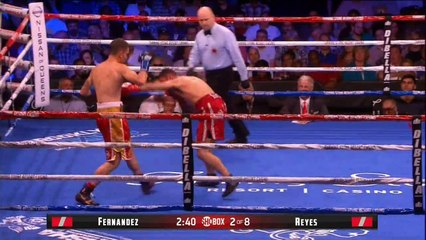 Jon Fernandez vs Juan Reyes Full Fight