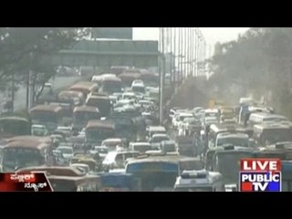 PM Modi Returns After Attending Pravas Divas Inauguration, Heavy Jam On B'lore-Tumkur Highway