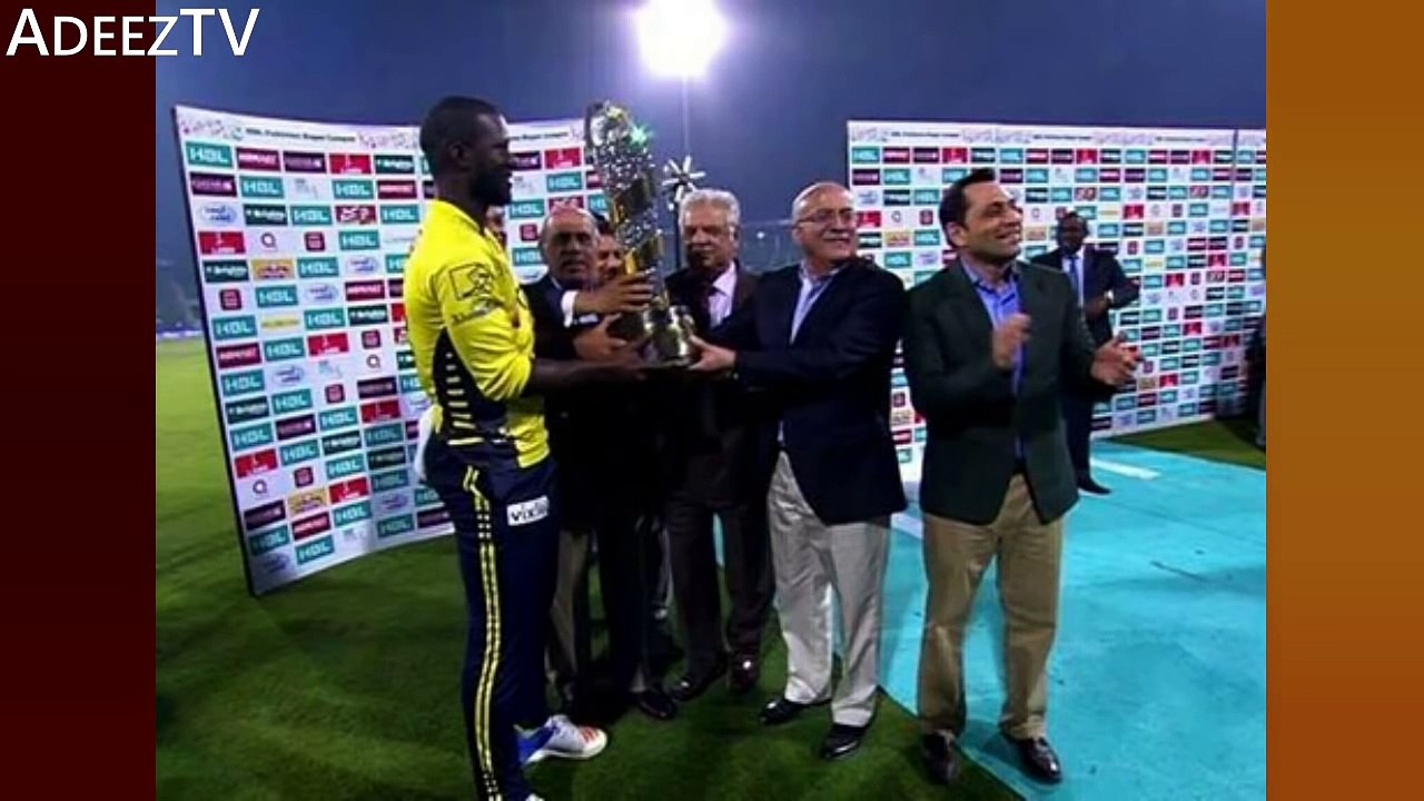 Peshawar Zalmi are The New PSL Champions of This Year 2017