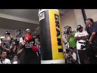 manny pacquiao vs floyd mayweather why no super bowl announcement - EsNews