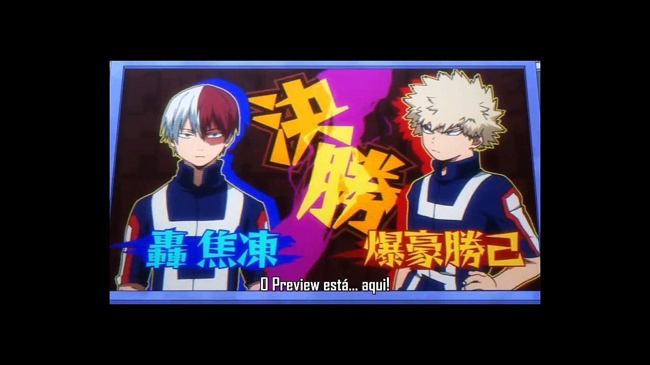 Boku no Hero Academia 2 episodio 12 previa - Todoroki vs Bakugou