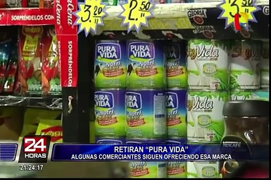 Tras cancelación de licencia empiezan a retirar producto ‘Pura Vida’ de bodegas y comercios