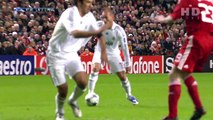الشوط الثاني مباراة ليفربول و ريال مدريد 4-0 دور16 عصبة الابطال 2008