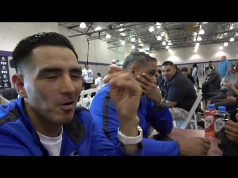 reaction to floyd maywetaher opening up camp fo...