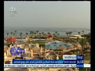 #غرفة_الأخبار | الاحصاء: 4‪.‬4 ٪ ارتفاعا في اعداد السائحين القادمين لمصر خلال يونيو الماضي