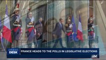 i24NEWS DESK | France heads to the polls in legistative elections | Sunday, June 11th 2017