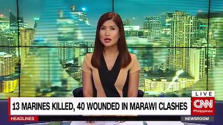News Update Today June 11, 2017 - 40 Sugatan, 13 patay na Sundalo sa Marawi City