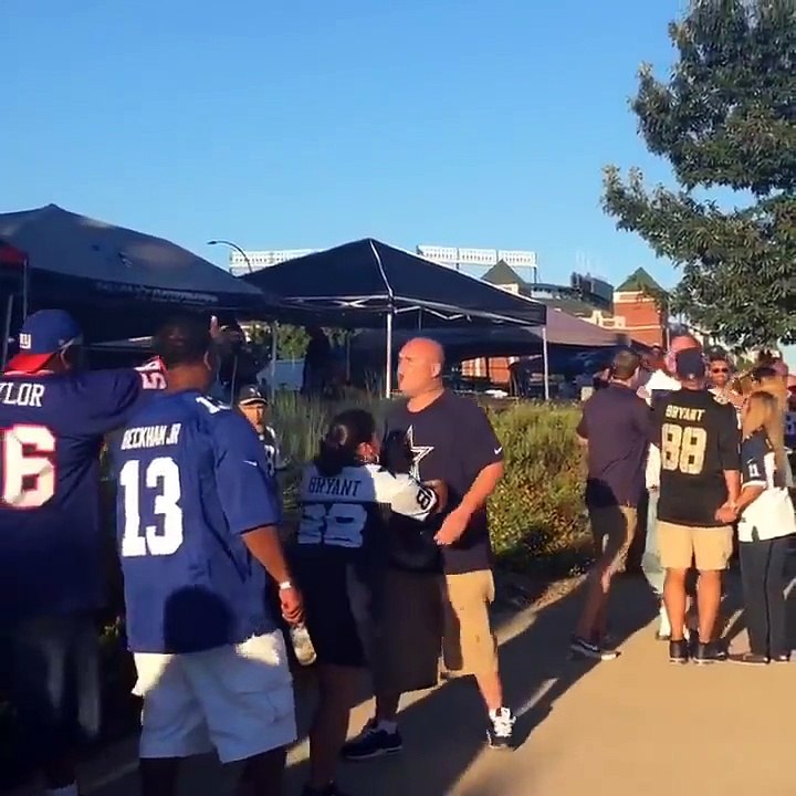 Cowboys Fan Knocked Out With One