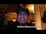 robert garcia seconds after rios win on brandon win and mike perez skills like rigo!- EsNews